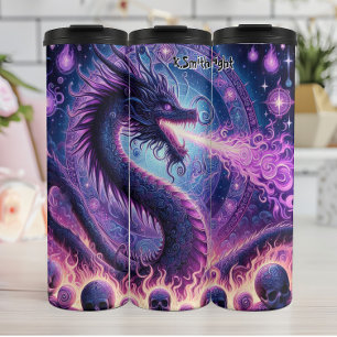 Mystic Dragon's Fiery Breath Thermal Tumbler