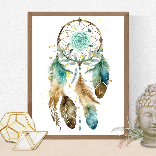 Mystic Dreamcatcher Spiritual Metaphysical Yoga Photo Print (Creator Uploaded)