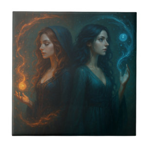 Mystic Duality Ceramic Tile