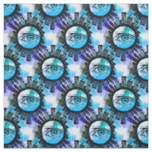 Mystic Elegance in Urban Contemporary Style Fabric