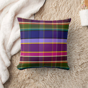 Mystic Elements Plaid MM Cushion