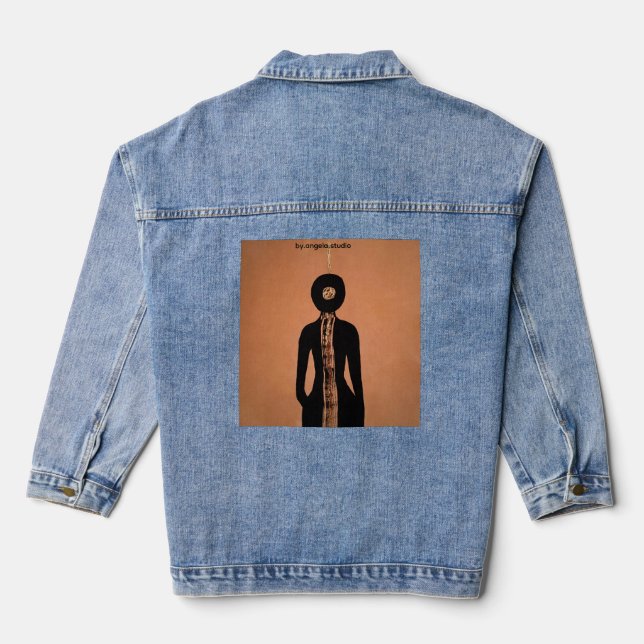 Mystic Energy Denim Jacket (Back)