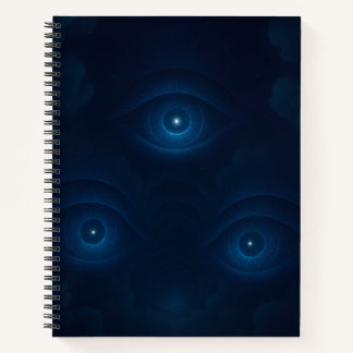 Mystic Energy Eyes Notebook