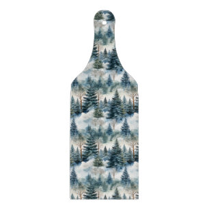 Mystic Evergreen Forest Cutting Board