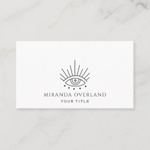 Mystic Eye Logo Business Card