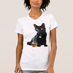 Mystic Feline Alchemist T-Shirt