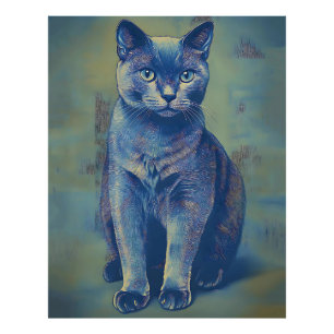 Mystic Feline Photo Print
