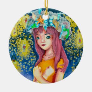 Mystic Firefly Beach Ornament
