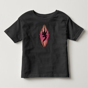 Mystic Flame Emblem: Symbol of Inner Power Toddler T-Shirt