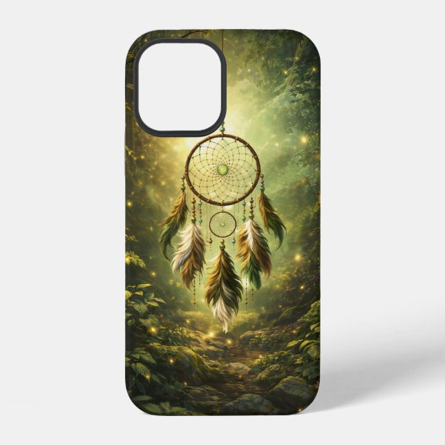 Mystic Forest Dreamcatcher Phone Case (Back)