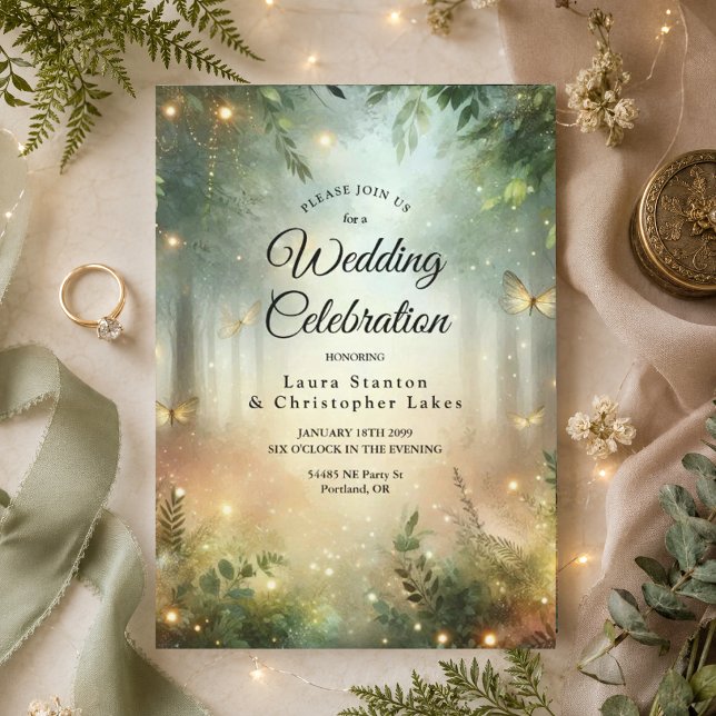 Mystic Forest Meadow Magic Invitation (Creator Uploaded)