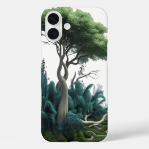 Mystic Forest Path – Artistic Nature Inspired iPhone 16 Plus Case