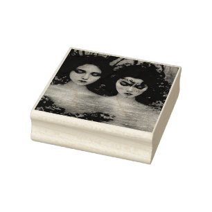 Mystic Garden: Floral Dreams Rubber Stamp