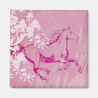 Mystic Garden Horse Magnet