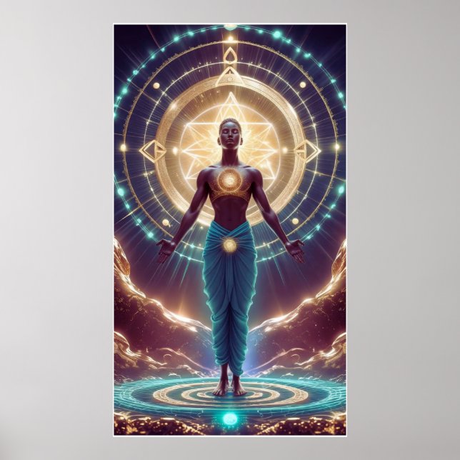 Mystic Geometry – Radiance of the Soul Poster (Front)