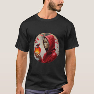 Mystic Girl Gazes Into Her Crystal Ball T-Shirt