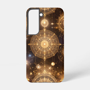 Mystic Gold Celestial Diagram Phone Case