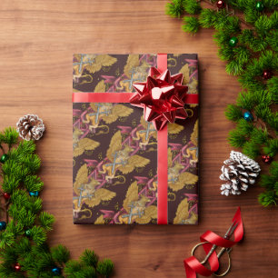 Mystic Gryphon with swords  Wrapping Paper