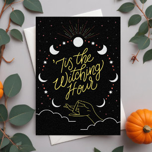 Mystic Halloween card - 'Tis The Witching Hour