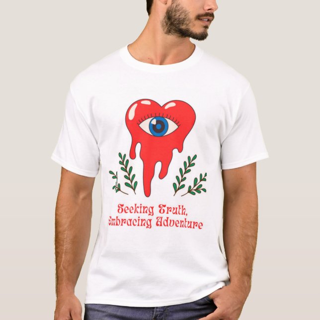 Mystic Heart Eye T-Shirt  (Front)