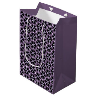 Mystic Lavender Lattice Medium Gift Bag