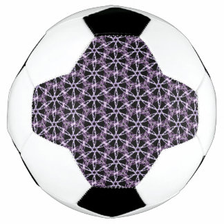 Mystic Lavender Lattice Soccer Ball