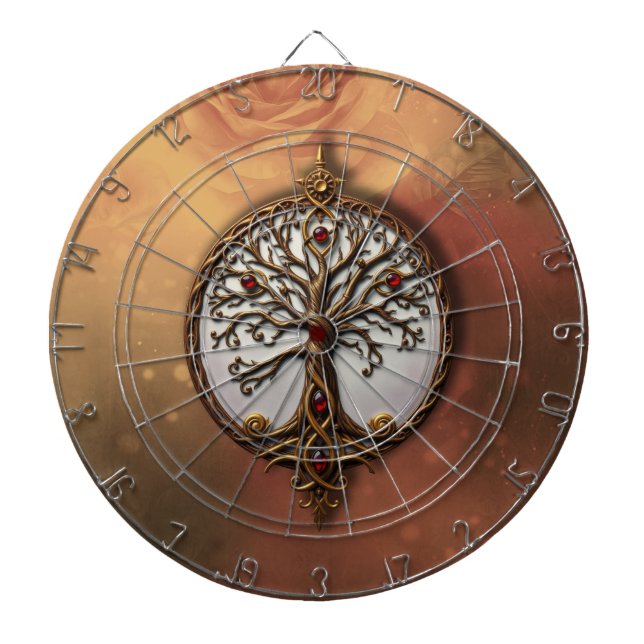 Mystic Life of Tree Dartboard (Front)