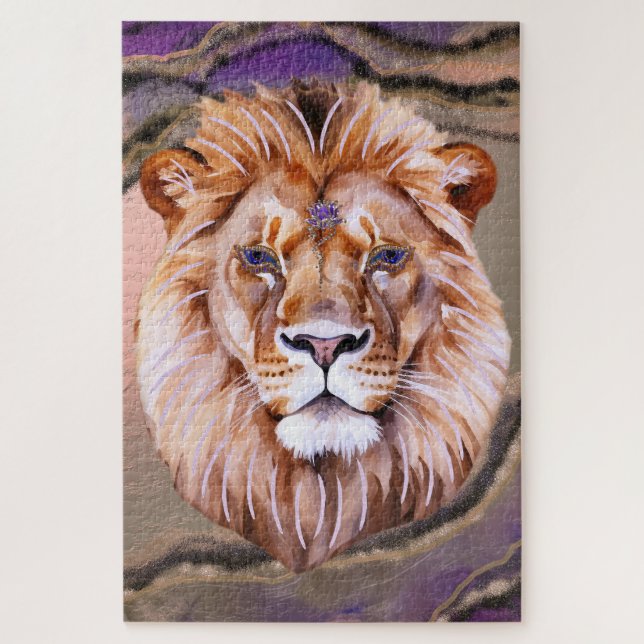 Mystic Lion 2  Jigsaw Puzzle (Vertical)