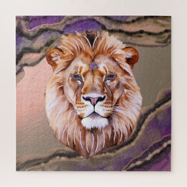 Mystic Lion 2 Jigsaw Puzzle (Vertical)