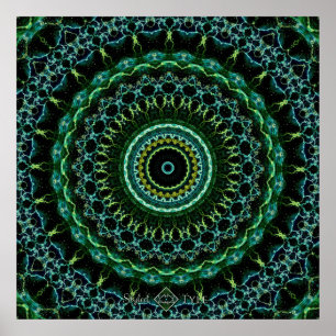 Mystic Mandala Poster