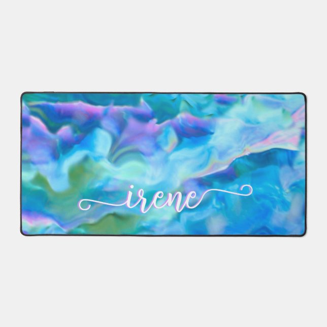 Mystic Marble Desk Mat (Front)