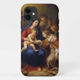 Mystic Marriage of St Catherine iPhone 11 Case