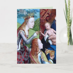 Mystic Marriage of St. Catherine of Alexandria Car Card