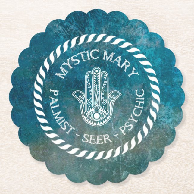 MYSTIC MARY PAPER COASTER (Front)