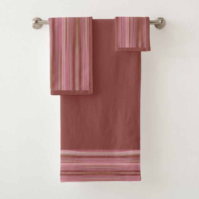 Mystic Mauve Bath Towel Set (Insitu)