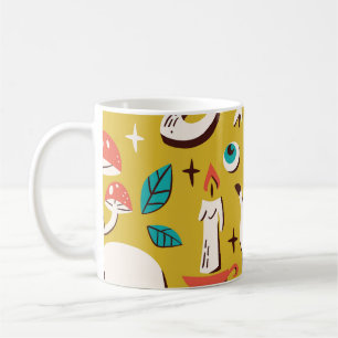 Mystic Melange: Occult Seamless Elements Coffee Mug