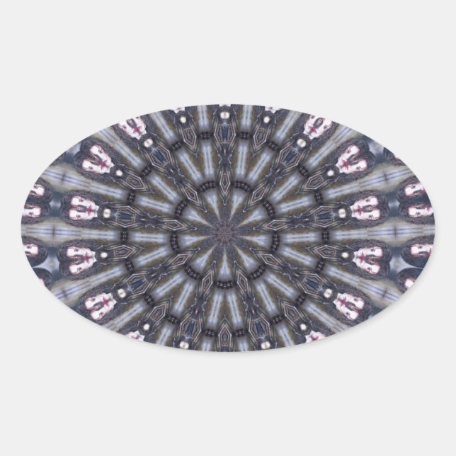 MYSTIC  MEMORIES 2 OVAL STICKER (Front)