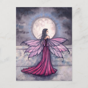 Mystic Midnight Fairy Postcard