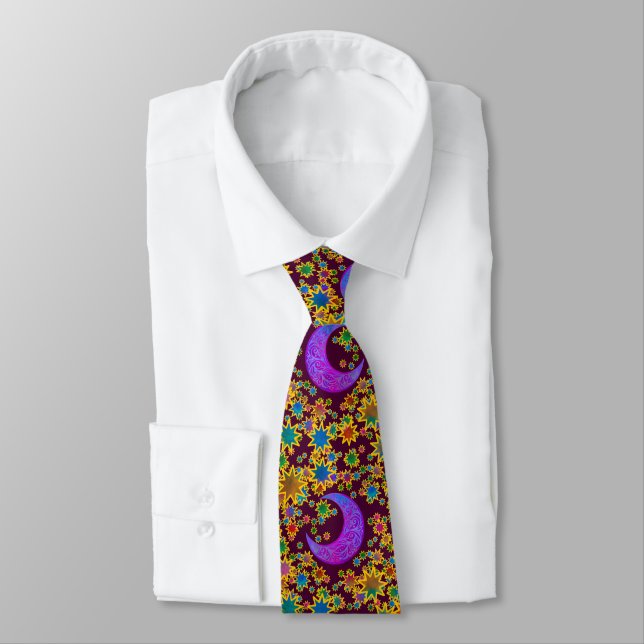 Mystic Moon Alchemy Tie (Tied)
