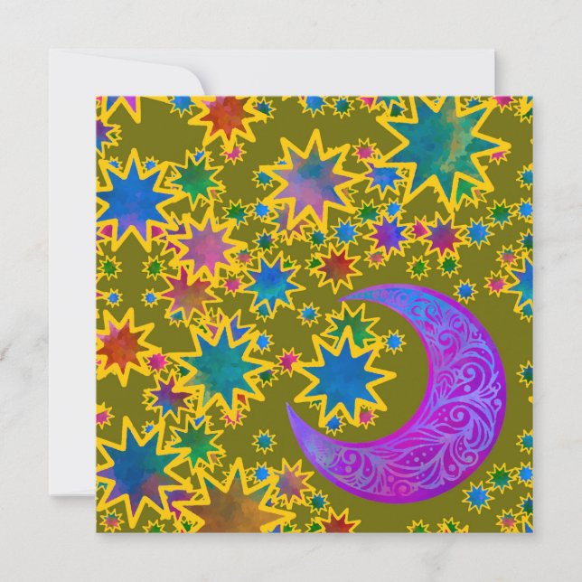 Mystic Moon Harvest Card (Front)