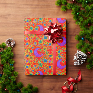 Mystic Moon Solar Heat Wrapping Paper