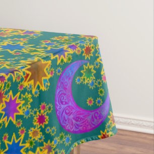 Mystic Moon Twilight Tablecloth