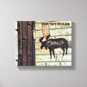 Mystic Moose Canvas Print