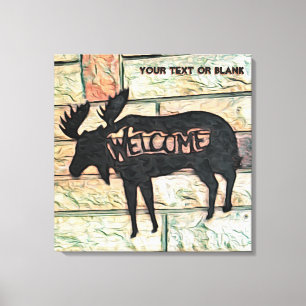 Mystic Moose Canvas Print