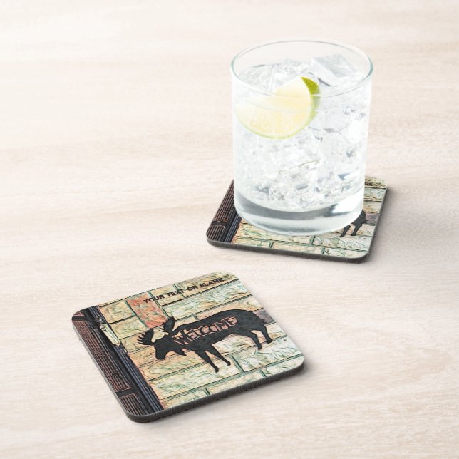 Mystic Moose Coaster (Right Side)