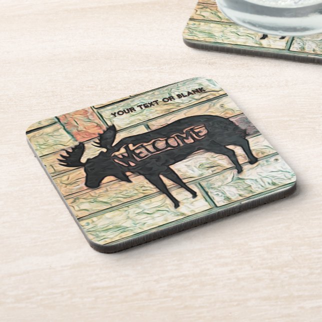 Mystic Moose Coaster (Left Side)