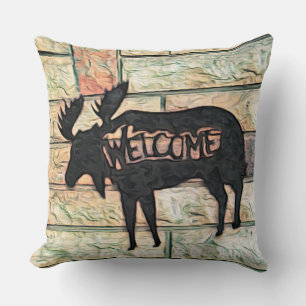 Mystic Moose Cushion