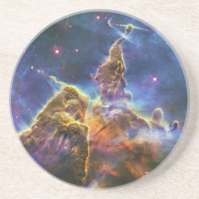 Mystic Mountain Carina Nebula HH 901 HH 902 Coaster (Front)