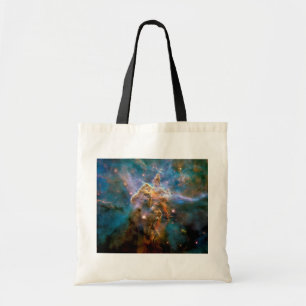 Mystic Mountain Carina Nebula Hubble Space Photo Tote Bag