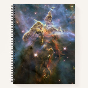 Mystic Mountain in Carina Nebula Hubble Space Notebook
